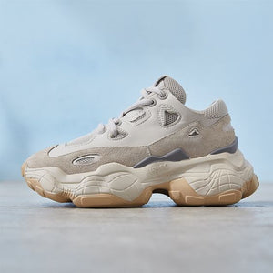 Chic Color Block Dad Sneaker Shoes - Abershoes