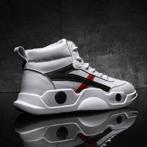 High Top Platform Trendy Dad Sneaker Shoes - Abershoes