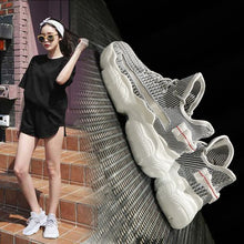 Load image into Gallery viewer, Trendy Breathable FlyKnit Dad Sneaker Shoes - Abershoes
