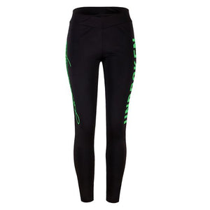 Leather Printed Sports Gym Leggings - Abershoes