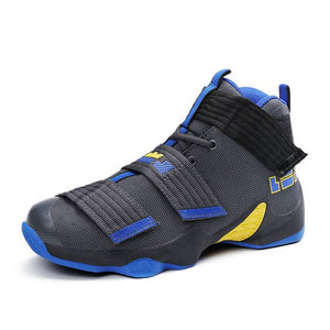 High Top Color Block Breathable Shoes - Abershoes