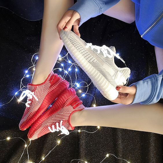 New Stylish Starry Flexible Sneaker Shoes - Abershoes
