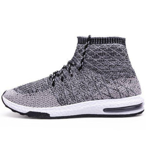 High Top Breathable Air Sock Sneakers - Abershoes