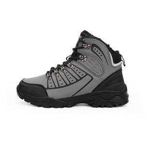 High Top Plush Outdoor Hiking Shoes - Abershoes