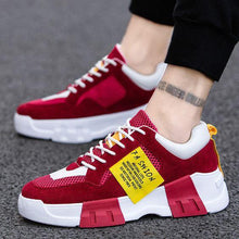 Load image into Gallery viewer, Men&#39;s Stylish Color Block Breathable Sneaker Shoes - Abershoes