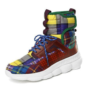 High Top Platform Sneaker Shoes - Abershoes
