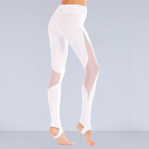 Mesh Insert Normal Active Leggings - Abershoes