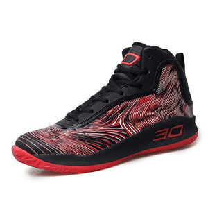 Shock-absorbing High-top Basketball Shoes - Abershoes