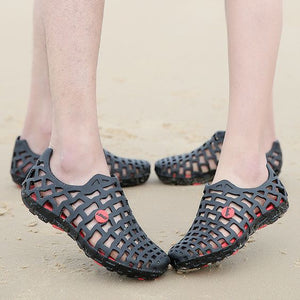Summer Couples Hollow Out Beach Sandals - Abershoes