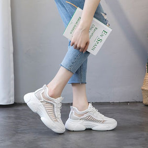 Summer Breathable Mesh Sneakers - Abershoes