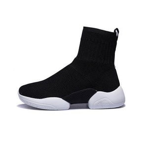 Pure Color FlyKnit Sock Shoes - Abershoes