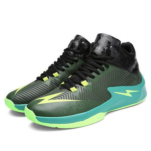 Shock-absorbing Lightning Logo Basketball Shoes - Abershoes