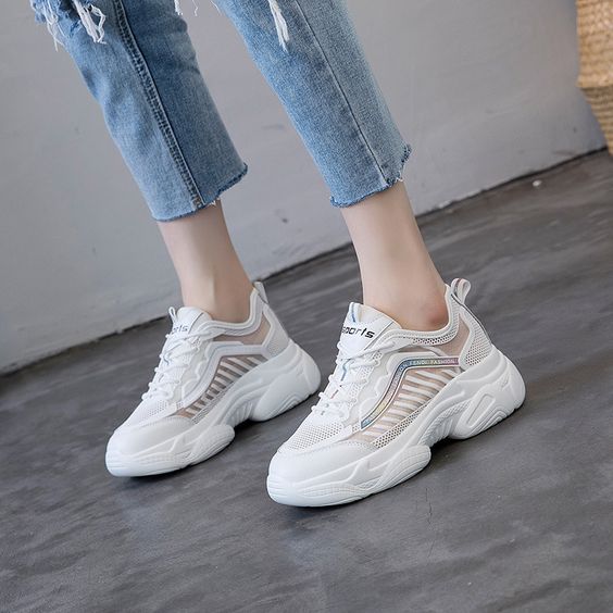 Summer Breathable Mesh Sneakers - Abershoes