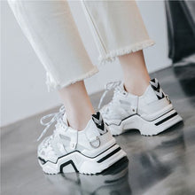 Load image into Gallery viewer, New Arrival Trendy Design Black/White Dad Sneaker Shoes - Abershoes
