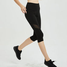 Load image into Gallery viewer, Mesh Panel Workout Gym Yoga Leggings - Abershoes