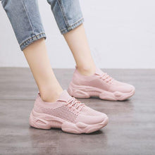 Load image into Gallery viewer, Pure Color Low Cut Mesh Breathable Sneaker Shoes - Abershoes