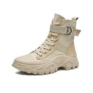 Trendy Style Cool High Top Martin Boots - Abershoes