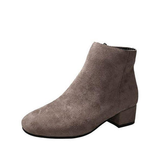 Women's Trend Suede Boots - Abershoes