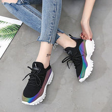 Load image into Gallery viewer, Women&#39;s Trendy Comfortable FlyKnit Dad Sneaker Shoes - Abershoes