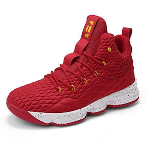 Pure Color High Top Basketball Shoes - Abershoes
