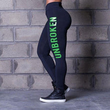 Load image into Gallery viewer, Leather Printed Sports Gym Leggings - Abershoes