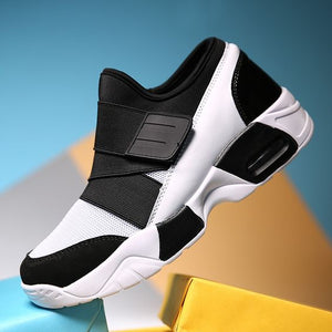 Trendy Couples Mesh Air Sneaker Shoes - Unisex - Abershoes