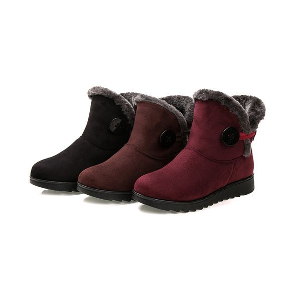 Keep Warm Snow Cotton Boots - Abershoes