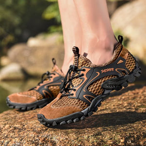 Men's Non- slip Breathable Hiking Shoes - Abershoes