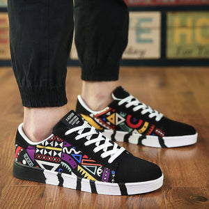 Trendy Colorful Canvas Shoes - Abershoes