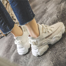 Load image into Gallery viewer, New Arrival Breathable FlyKnit Dad Sneaker Shoes - Abershoes