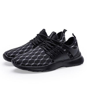 Color Block Mesh Breathable Running Shoes - Abershoes