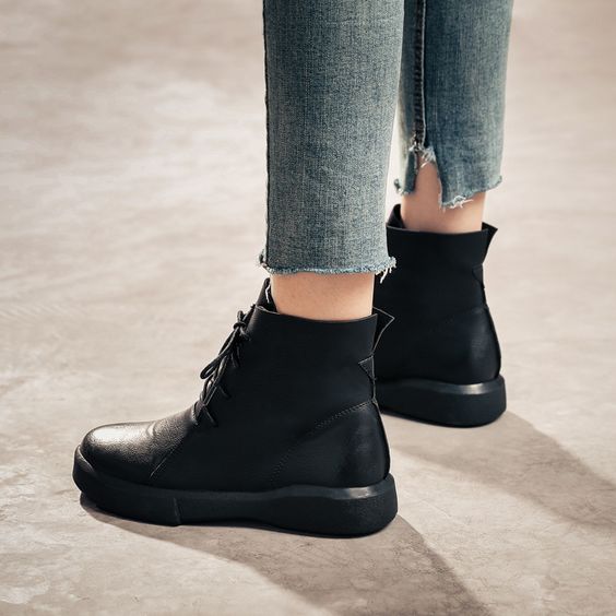 British Retro Martin Boots - Abershoes