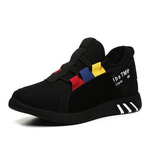 Girls Color Block Trendy Design Sneaker Shoes - Abershoes