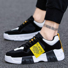 Load image into Gallery viewer, Men&#39;s Stylish Color Block Breathable Sneaker Shoes - Abershoes