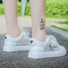 Load image into Gallery viewer, Trendy Summer Mesh Breathable White Shoes - Abershoes