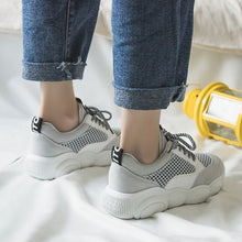 Load image into Gallery viewer, Cute Mesh Platform Dad Sneaker Shoes - Abershoes