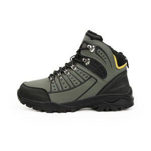 High Top Plush Outdoor Hiking Shoes - Abershoes