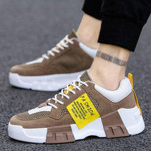 Load image into Gallery viewer, Men&#39;s Stylish Color Block Breathable Sneaker Shoes - Abershoes