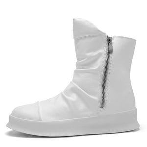 High-top Casual Martin Boots - Abershoes