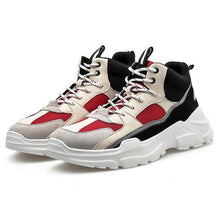 Load image into Gallery viewer, MID Trendy Color Block Sneaker Shoes - Abershoes
