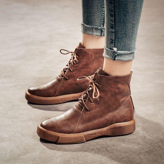 British Retro Martin Boots