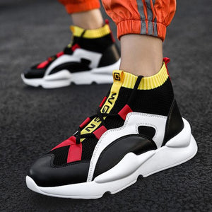 Men's Trendy Dad Sneaker Shoes - Abershoes