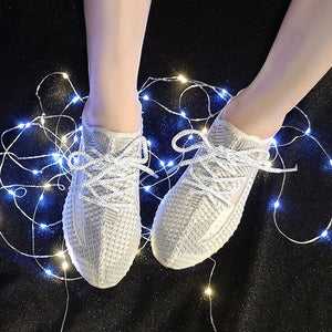 New Stylish Starry Flexible Sneaker Shoes - Abershoes