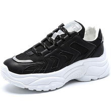 Load image into Gallery viewer, White/Black/Beige Trendy Dad Sneaker Shoes - Abershoes