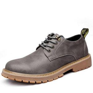 Men's British Trend Martin Boots - Abershoes