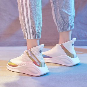Hip Hop High-Top Sneaker Shoes - Abershoes