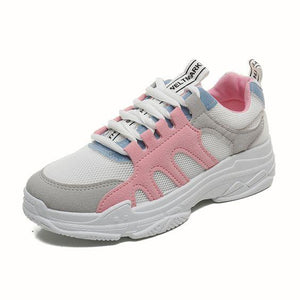 Trendy Sports Breathable Mesh Shoes - Abershoes