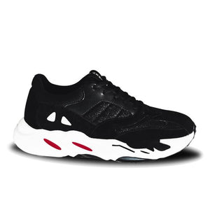 Men's Trendy Color Block Breathable Running Sports Shoes - Abershoes