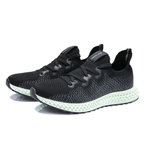 FlyKnit Mesh Breathable Running Shoes - Abershoes
