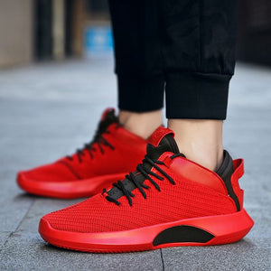 Men's High Top Breathable Sneaker Shoes - Abershoes